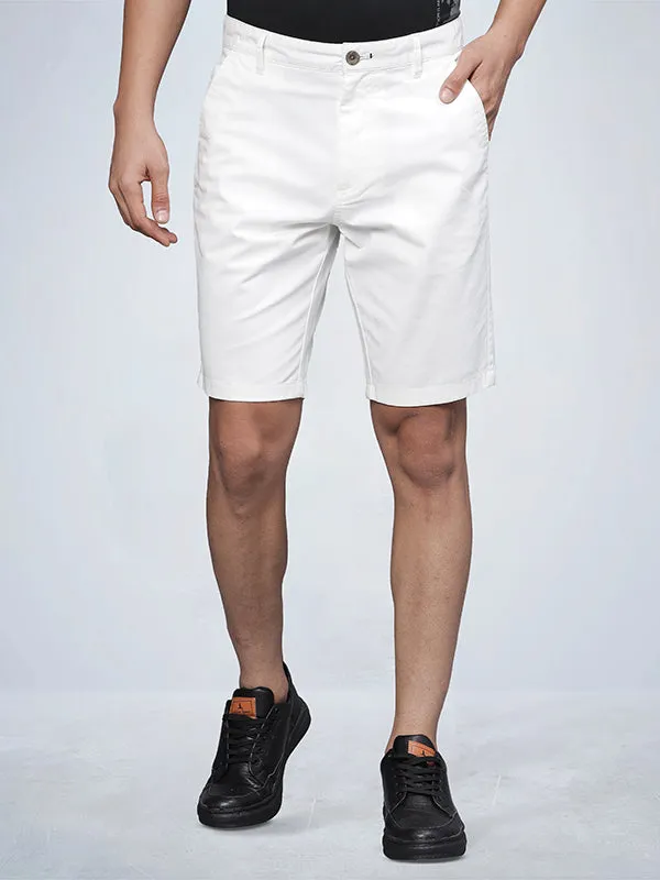 Broken White Chino Shorts