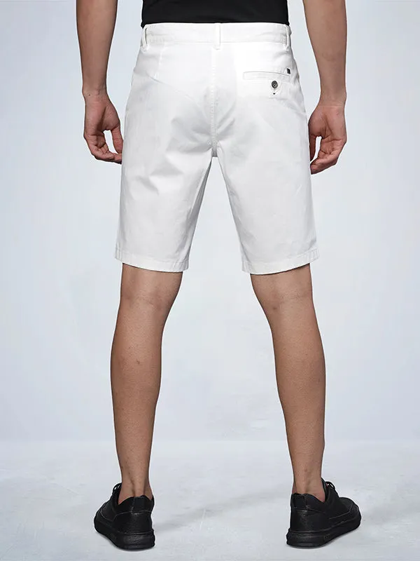 Broken White Chino Shorts