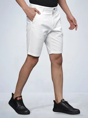 Broken White Chino Shorts