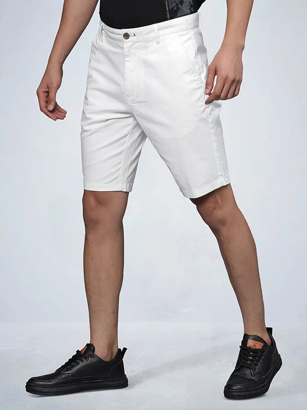 Broken White Chino Shorts