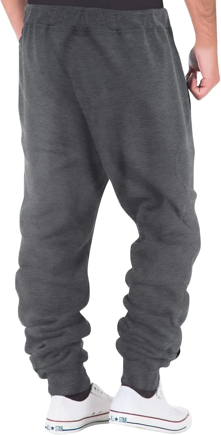 Cargo Trousers for Men Joggers Casual Closed Bottom Lounge Pants Gym Sweatpants with Pockets Men's Joggers Sweatpants