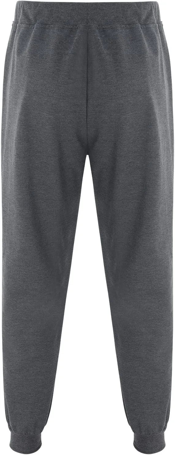 Cargo Trousers for Men Joggers Casual Closed Bottom Lounge Pants Gym Sweatpants with Pockets Men's Joggers Sweatpants
