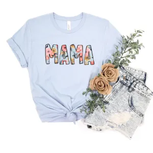 Floral MAMA Tee