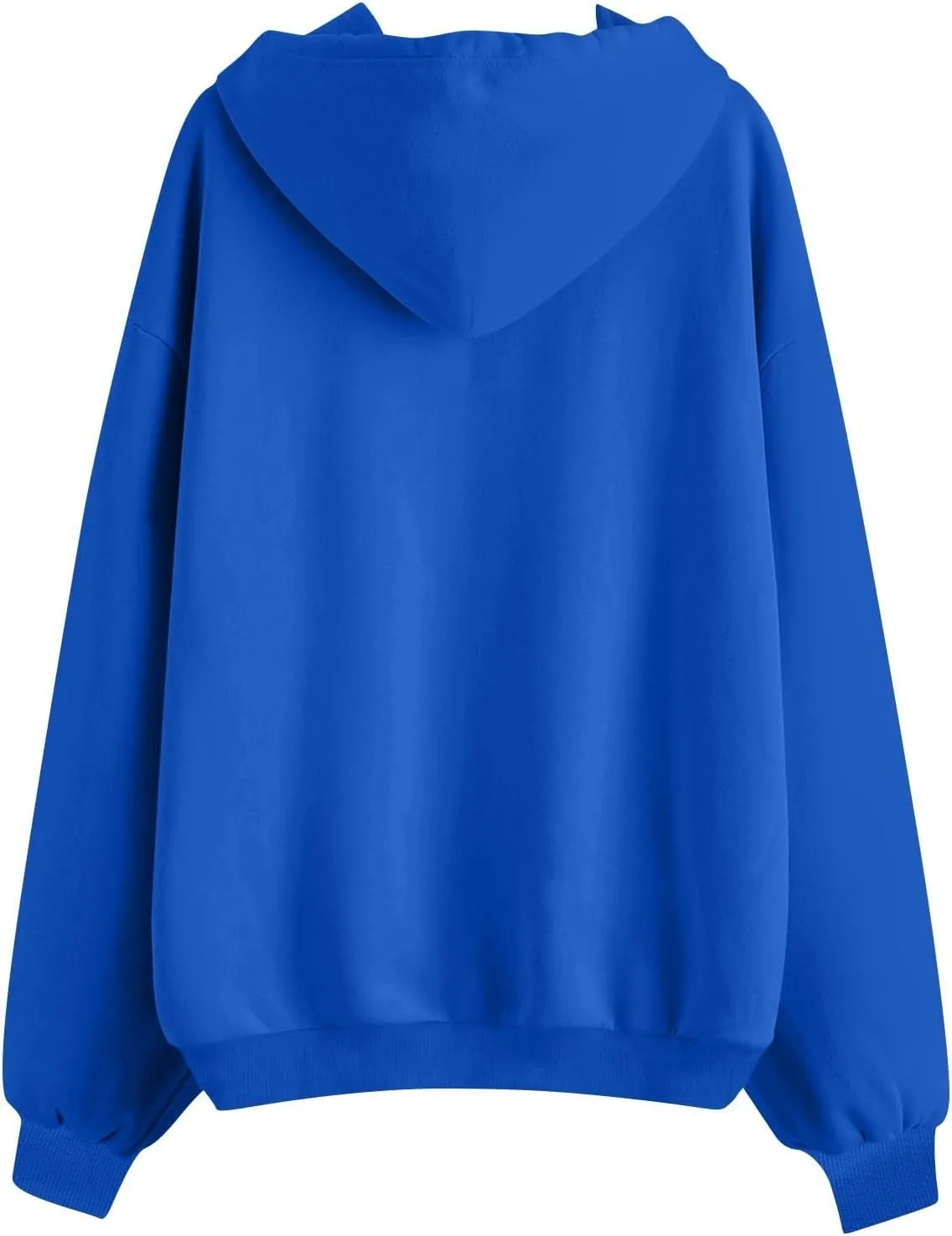lcyhony Womens Fleece Zip Up Hoodie Trendy Oversized Long Sleeve Sweatshirt Lightweight Casual Workout Jackets with Pockets