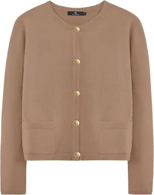 LILLUSORY Women's Cardigan Sweaters 2025 Fall Oufits Clothes Fashion Trendy Long Sleeve Tops Casual Knit Jackets