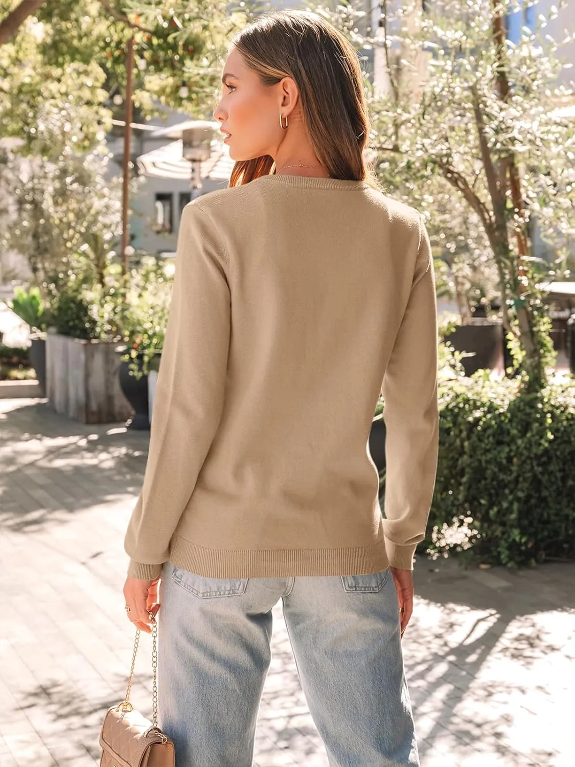 LILLUSORY Women's Cardigan Sweaters 2025 Lightweight Fall Oufits Clothes Fashion Trendy Long Sleeve Tops Casual Jackets