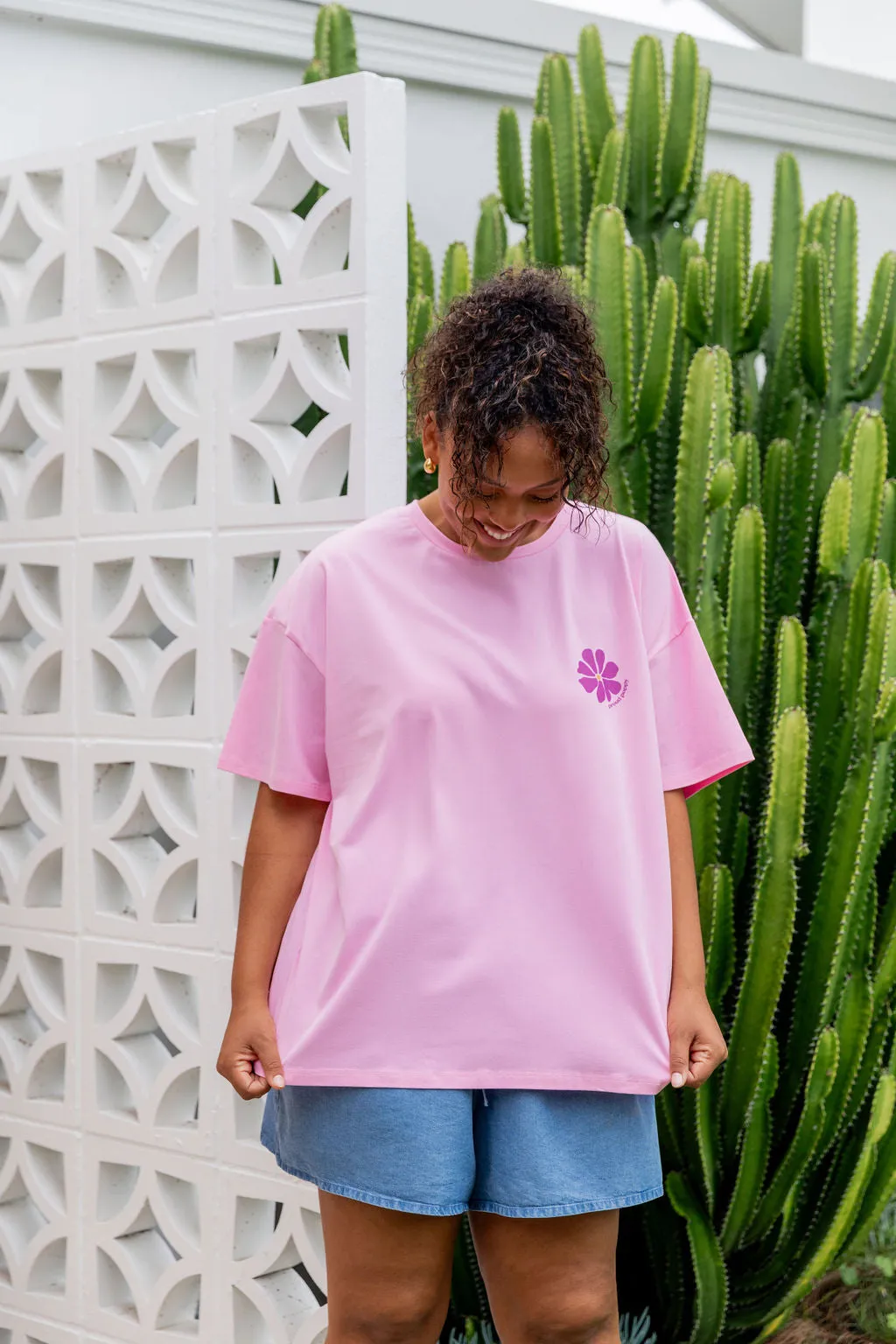Make it Happen Tee in Sherbet
