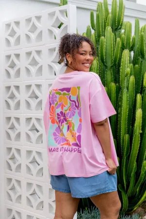 Make it Happen Tee in Sherbet
