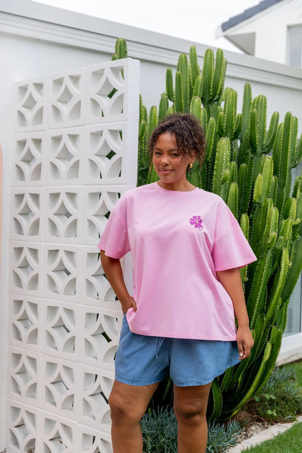 Make it Happen Tee in Sherbet