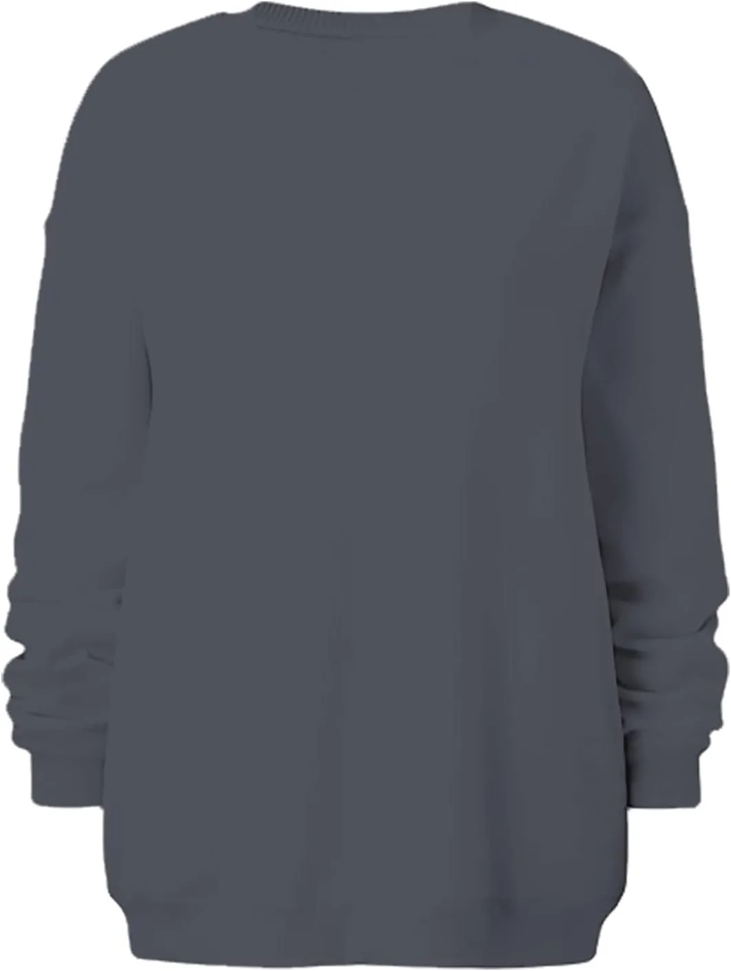 Oversized Crewneck Sweatshirt Women Trendy y2k Clothes Teen Girls Long Sleeve Drop Shoulder Pullover Fleece Sweatshirts