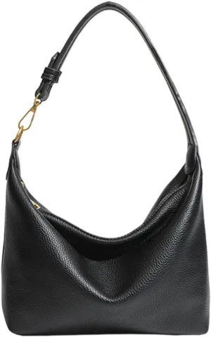 Small Hobo Bags for Women Trendy Underarm Shoulder Bag Soft Leather Tote Handbag Slouchy Satchel Purse for 2025
