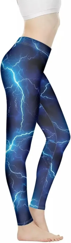Women High Waist Tummy Control Workout Pants, Stretch Leggings for Sports Running Fitness, Soft Lounge Yoga Pant