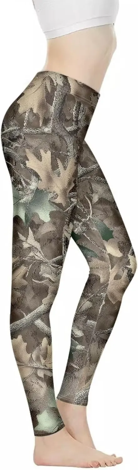 Women High Waist Tummy Control Workout Pants, Stretch Leggings for Sports Running Fitness, Soft Lounge Yoga Pant