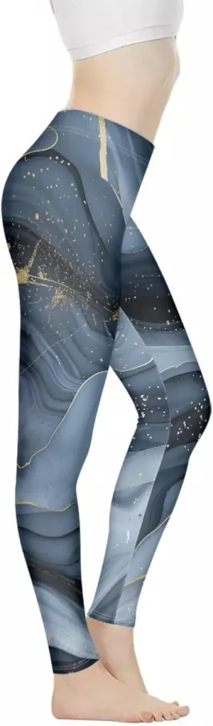 Women High Waist Tummy Control Workout Pants, Stretch Leggings for Sports Running Fitness, Soft Lounge Yoga Pant