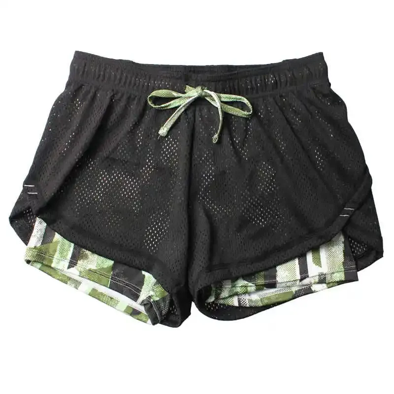Women's Cool Printed Fitness Running Shorts