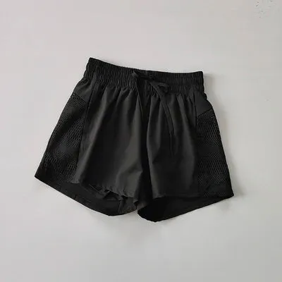 Women's High Waist 2-in-1 Quick Dry Yoga Shorts