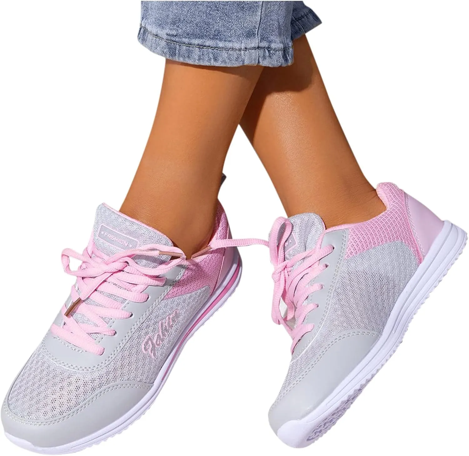 Women's Minimalist Walking Shoes Wide Toe Lace Up Tennis Shoes Men Athletic Casual Shoes for Fall Women Shoes Sneakers Black Tennis Shoe Trainers Shoe
